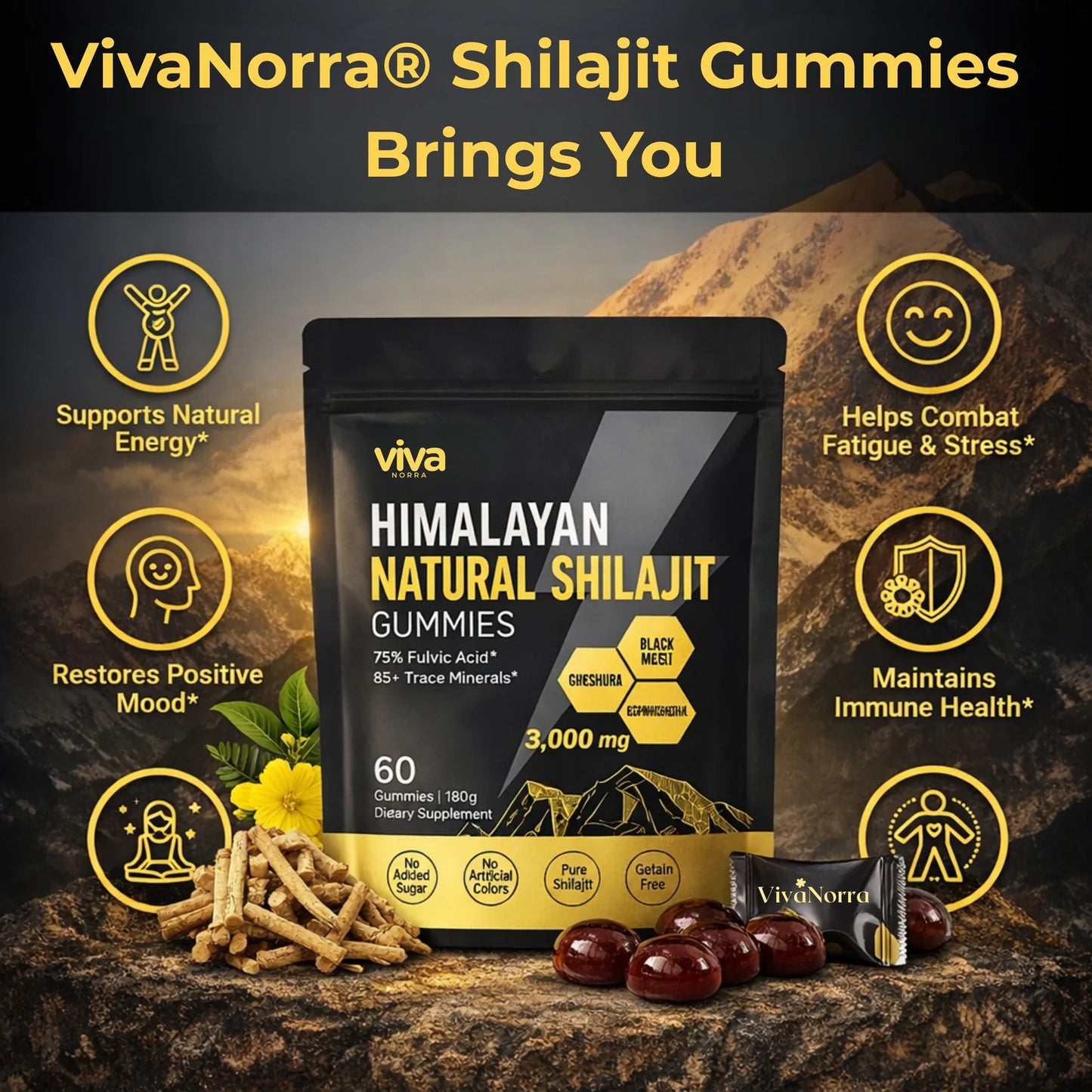 Himalayan Shilajit Gummies