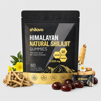 Shilavo® Himalayan Gold Shilajit Gummies